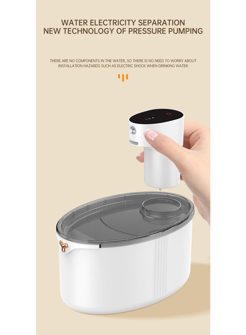 general Smart Pets Water Dispenser Cat Dog Water Dispenser Intelligence Wireless Automatic Cycle - Image 3